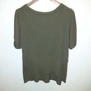 Francesca's Olive Knot Sleeve Tee